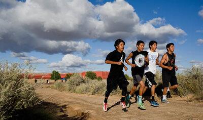 Hopi cross country team